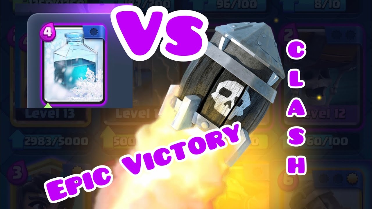 CLASH ROYALE MAXED ROCKET VS FREEZE SPELL LVL12 || GOLD RUSH 3 CROWNS VICTORY 
