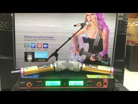 Mic không dây Shure UGX10II chuẩn loại 1, chất âm hay | Giá 2,7tr| 0916.957.808