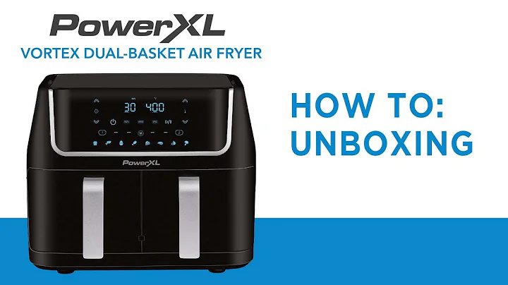 How To Unbox the 10-qt PowerXL Vortex Dual Basket ...