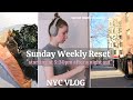 NYC *realistic* DAY IN MY LIFE: hungover, sunday reset, neighborhood walk