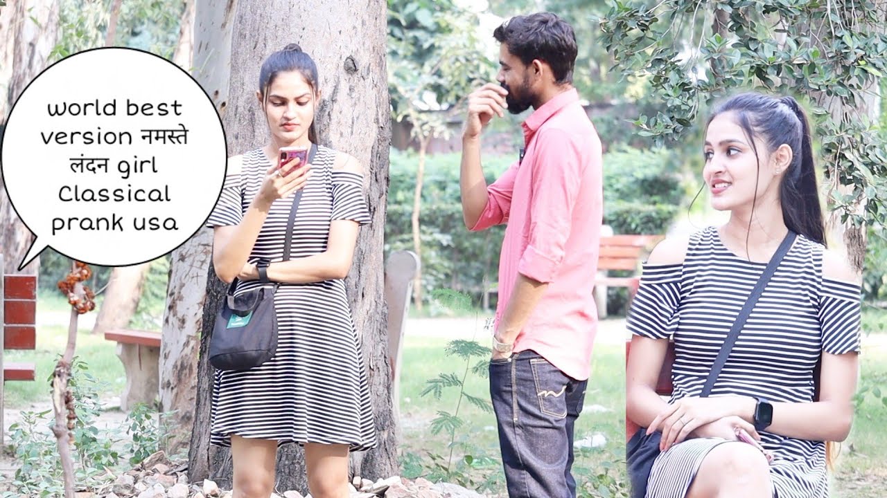 World best version नमस्ते लंदन girl classical prank usa || Vivek golden