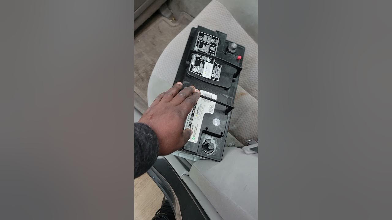 How to replace primary battery in Mercedes Benz R350, 2012 YouTube