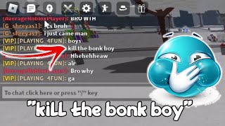 'boys, kill the bonk boy' (The Strongest Battlegrounds) by NotBonk 1,644 views 5 months ago 8 minutes, 1 second