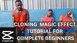 CLONING MAGIC EFFECT TUTORIAL FOR COMPLETE BEGINNERS | CAPCUT 📱 💯✅