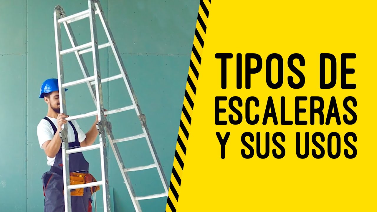 Adaptado Detener Fraseología Tipos de escaleras ¡Conozca sus usos! - YouTube