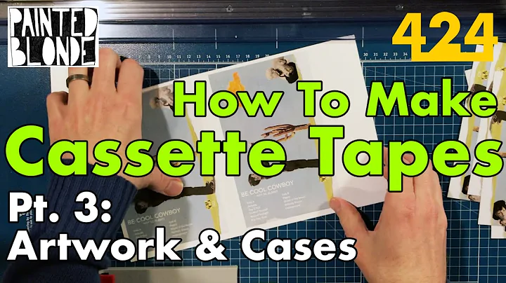 HOW TO MAKE DIY CASSETTE TAPES PT. 3: Artwork and Cases | 424recording.com