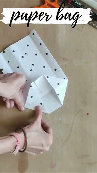 How to make paper bag /🎁 Birthday gift bag /🎀gift wrapping ideas #shorts #youtubeshorts #gifts