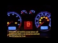 Audi a4 2001-2013 - How to reset service light indicator