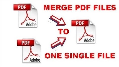 របៀបចងក្រង  PDF ច្រើនទៅជា PDF តែមួយ / How To Combine PDF Files Into One - FREE! (2022)
