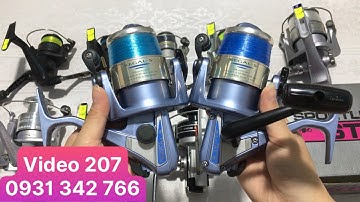 Máy Câu Nhật Bãi Mới Nhất: Máy Câu Daiwa SS3000 Tắt Bật Tiếng Kêu, Daiwa Emblem 4 Bạc Đạn (Video207)