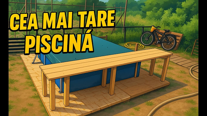 Motez si Fac Cea Mai Tare Piscina La Gradina Mea