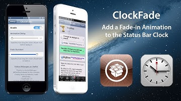 ClockFade: Adds a Fade Animation to your Status Bar Clock