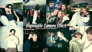 Disposable Camera Effect Lightroom Preset | Lightroom Mobile Preset Free DNG | lightroom preset screenshot 4
