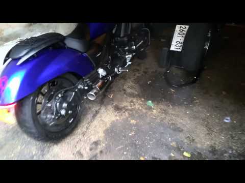 Instrctions on installing cobra exaust on honda valkyrie