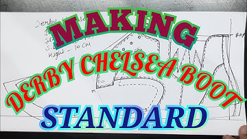 FUSION SHOE - 5 (Making Derby Chelsea boot standard) by  @DESIGNER SHOES