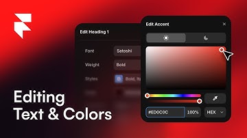 Partna Framer Template Tutorial: How to Edit Text & Colors