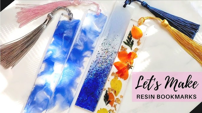 Resin Bookmark Tutorial - How To Create Cells Using UV Resin 