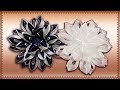 МК/DIY | ЦВЕТОК ИЗ ЛЕНТЫ | КАНЗАШИ СВОИМИ РУКАМИ | KANZASHI FLOWER