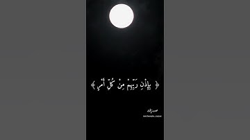 ليلة القدر خير من الف شهر (سورة القدر) حسين طيار