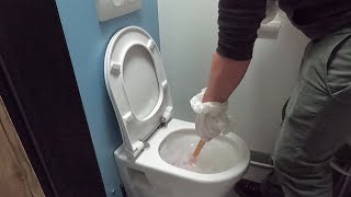 comment déboucher ses toilettes/wc en 2 minutes 