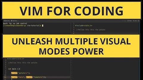 Mastering Vim: Unleash the Power of Selection and Editing using Visual Modes (Part 8)