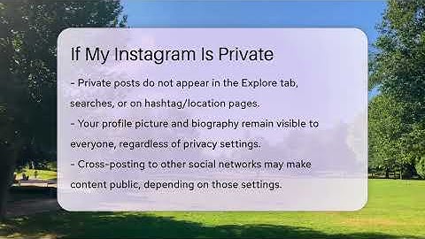 If My Instagram Is Private - Everyday-Networking