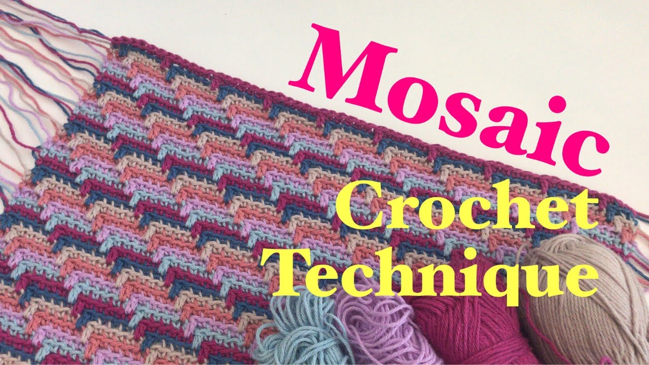Mosaic Crochet Made Easy - Ultimate Beginner Guide with 60 Crochet
