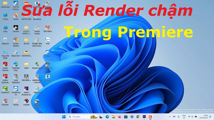 Lỗi premiere khi có fx màu thì không render được