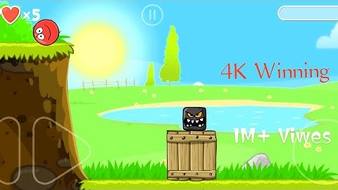 Red Ball 4 Level 9..... 4K HD Full Level... Walkthrough 👍👍