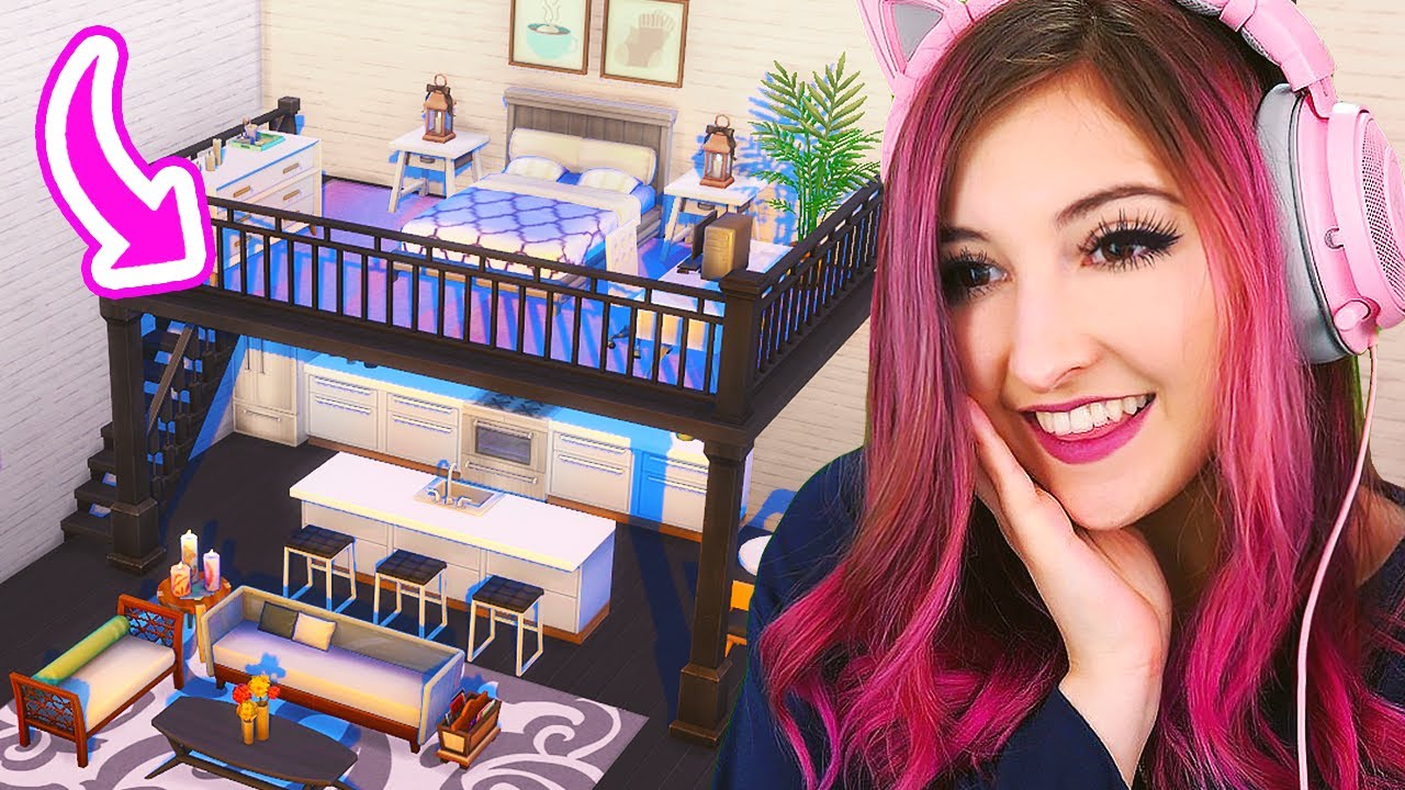 I Tried The Dollhouse Build Challenge In Sims 4 Youtube