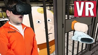 SYMULATOR WIĘŹNIA - Prison Boss VR (#1) HTC VIVE VR screenshot 2