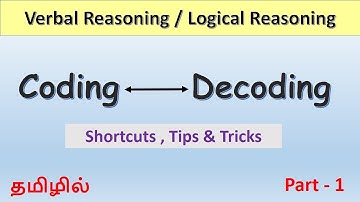 Coding - Decoding Tricks & Shortcuts for Placement tests, Job Interviews & Exams