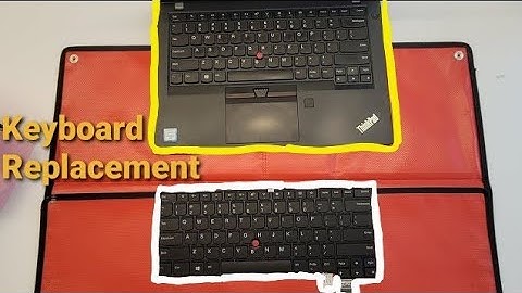 Keyboard replacement on Laptop Lenovo Thinkpad T470s Type 20JT 20JS