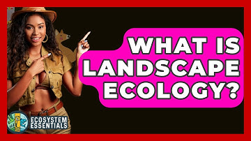What Is Landscape Ecology? - Ecosystem Essentials