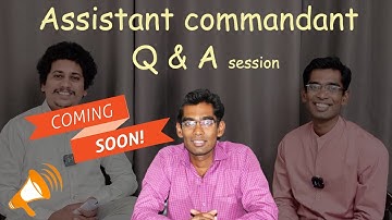 Q and A session with Assistant commandant Vinay ingle sir BSF | video will be out soon CAPF guidance