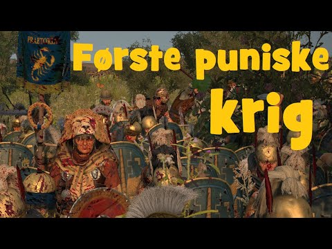 Total War Rome 2 Divide Et Impera mod - Dansk gameplay "Første puniske krig, Rom mod Karthago"