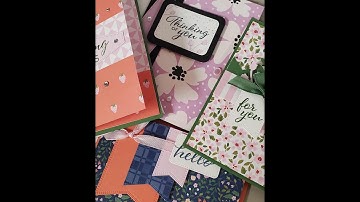 Delightfully Eclectic Fun Fold Class, Stampin