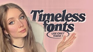 6 Essential Fonts for Graphic Designers