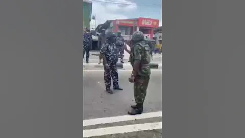 Nigeria army vs nigeria police crash lekki