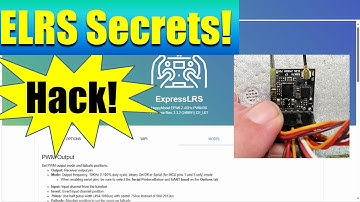 ExpressLRS ELRS-geheimen die iedereen moet weten!