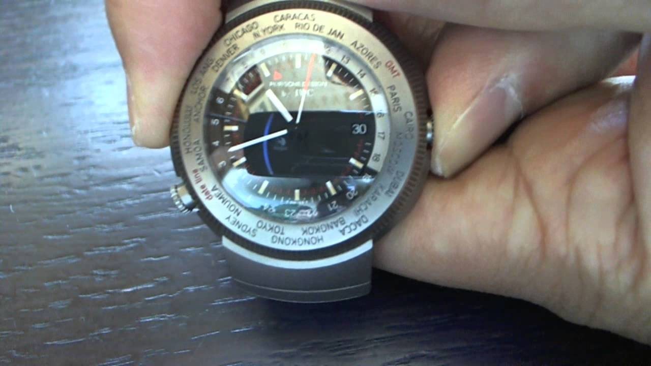 ポルシェデザイン ワールドタイム By Iwc ブランド腕時計 アルファ オメガ Youtube