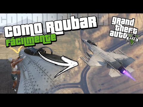 GTA 5 ONLINE - Como pegar o JATO / Caça na Base Militar ( fácil ) 