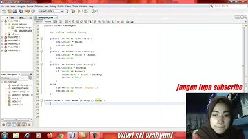 Materi PBO Java 1 Class, Objek, Method, dan Atribut