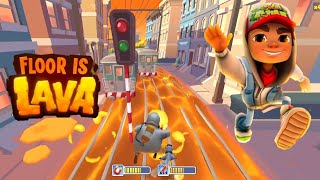 SUBWAY SURFERS 2024 FLOOR IS LAVA : TAHA