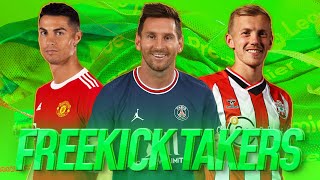 Top 10 Free Kick Takers in Football 2021
