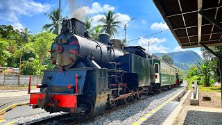 Vintage Steam Train 'MAK ITAM' E1060 West Sumatera | Trip Report