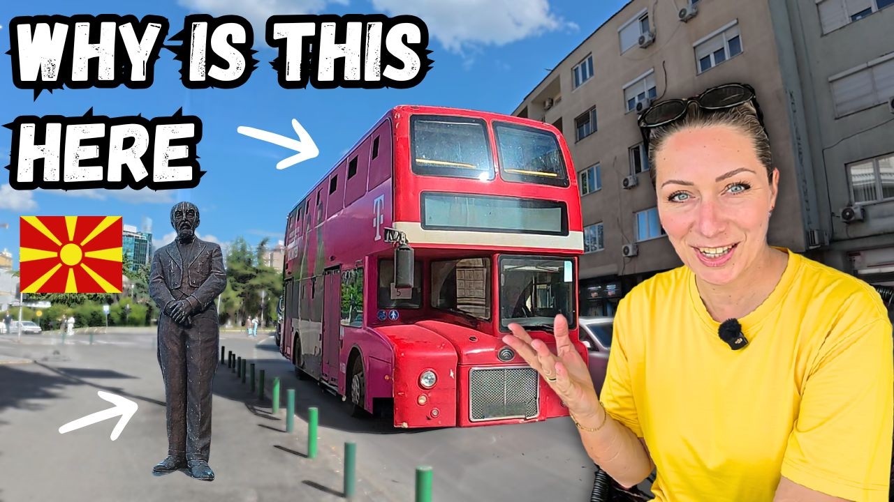 The STRANGEST CITY We Have Ever Been To!!! (Skopje 🇲🇰)