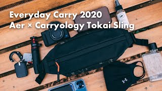 #193 | 毎日持ち歩いているもの紹介＋ Aer × Carryology Tokai Slingのレビュー！Everyday Carry 2020 EDC 2020