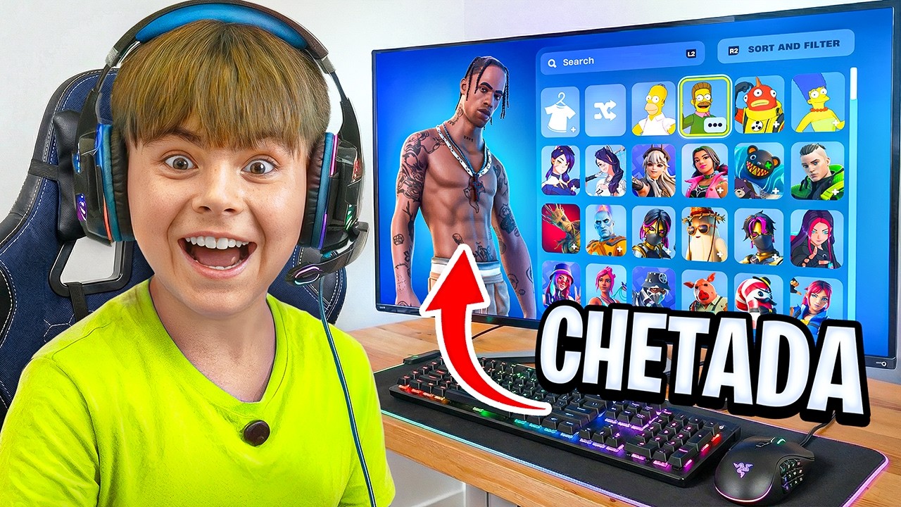 Mejorando Cuentas de Fortnite en la Vida Real!
