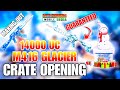 M416 glacier and akm glacier crate opening in bgmi